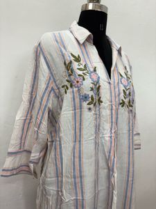 Gia Embroidered Top