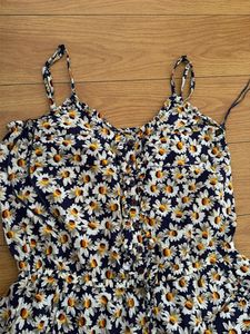 Daisy Print Romper