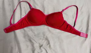 Red Push-Up Bra