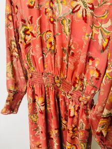 Floral Print Midi Dress 🔸🐹