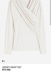 H&M Jersey Wrap Top