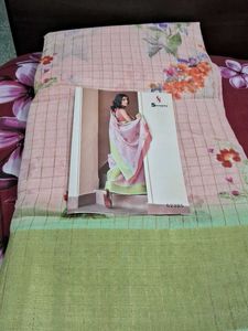 Elegant Floral Saree