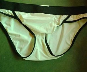 White Briefs with Black Trim