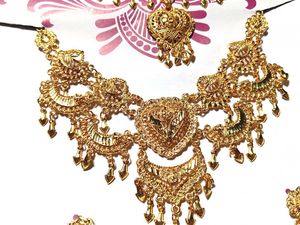 Gold-Plated Necklace Set