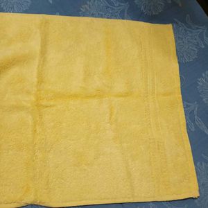 Yellow Bath Towel Brand New