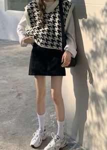 Urbanic Houndstooth Knit Vest