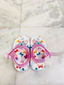 Babyoye Flip Flop With Butterfly Prints 🦋