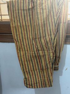 Cotton Suit Set Black Mustard