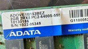 ADATA 2GB DDR2 SODIMM Laptop RAM