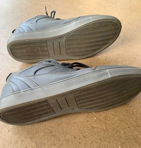 Gray Casual Sneakers
