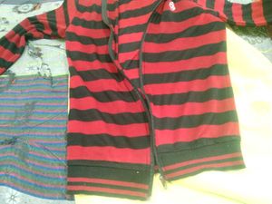 Striped Zip-Up Hoodie