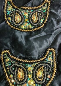 Patch With Stitch Material For Neck