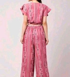 Comfy Pink Cropped Cord