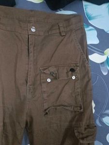 Brown Cargo Pants