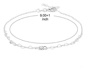 92.5 Silver Combo - Bracelet &amp; 2 in1 Anklets/Chain