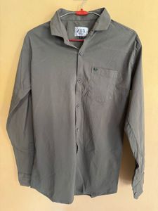 Zara Olive Green Shirt