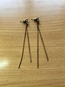 Set Of 3 Oxidised Earrings