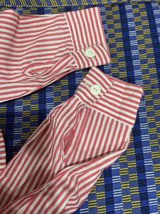 Striped Crop Shirt