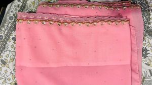 SUNANYA BY Avantra beautiful peach pink saare