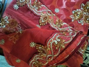 Red Saree