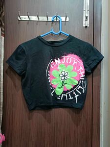 Zudio Black T-shirt