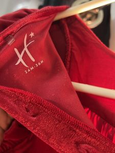 H by Hamleys Infants Girls Red Solid Full Sleeves