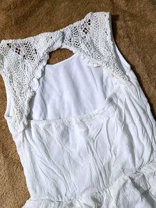 Mini White Dress