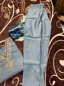 Original Handwork Partywear04 ( Powder Blue)