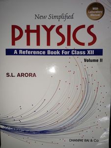 SL Arora Physics Class 12