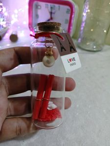 Cute Bottle With Message Writer
