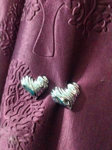 Heart Stud Earrings
