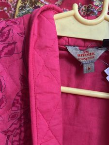 Pink Quilted Jacket