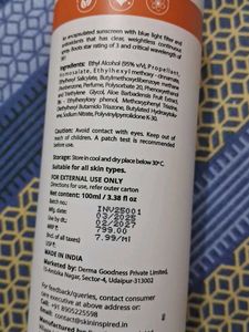 Skinspired Suncreen Spray