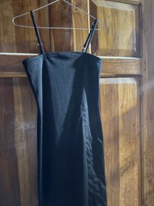 Black Sleeveless Mini Dress