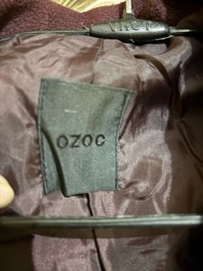 Burgundy Trench Coat