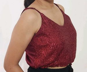 Sequin Embellished Top