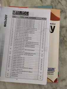 RACE Pre-Medical Textbooks(PCB)
