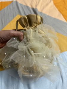 Elegant Gold Potli Bag