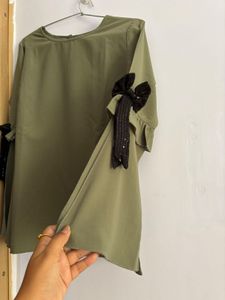 Olive Green Top