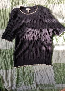 Textured Knit Top