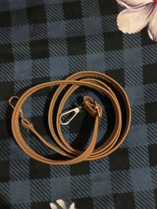Brown Leather Bag Strap