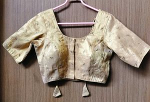 Brand new Elegant Gold Saree Blouse