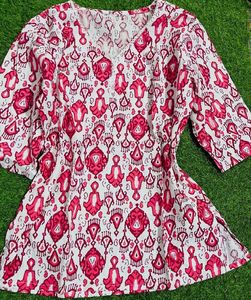 M/L Size Cotton Short Kurti Unused Brand New