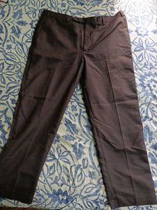 Brown Straight Leg Pants