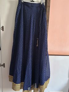 Blue lehnga