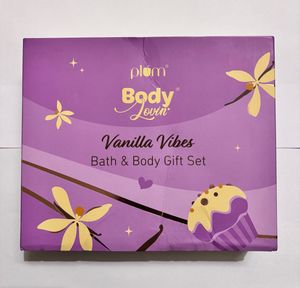 Plum BodyLovin&#39; Vanilla Vibes Bath &amp; Body Gift Set