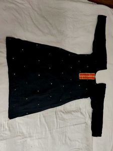 Black Kurta Set