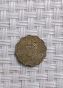 1Anna Coin 1946 ,