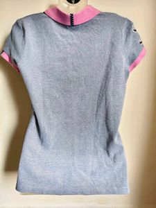 🎄Buy 1, Get 1 Free🎁Size S/M Gray Polo Top