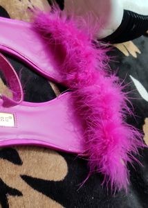 Imported Fur Flats